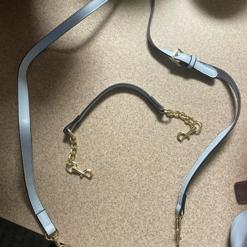 Coach Blue Signature Clutch - Picture 2 of 2